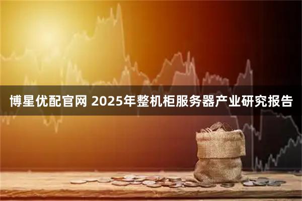 博星优配官网 2025年整机柜服务器产业研究报告