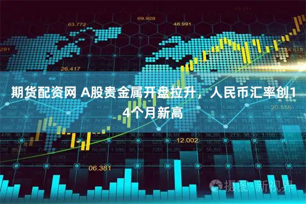 期货配资网 A股贵金属开盘拉升，人民币汇率创14个月新高
