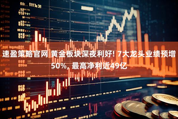 速盈策略官网 黄金板块深夜利好! 7大龙头业绩预增50%, 最高净利近49亿